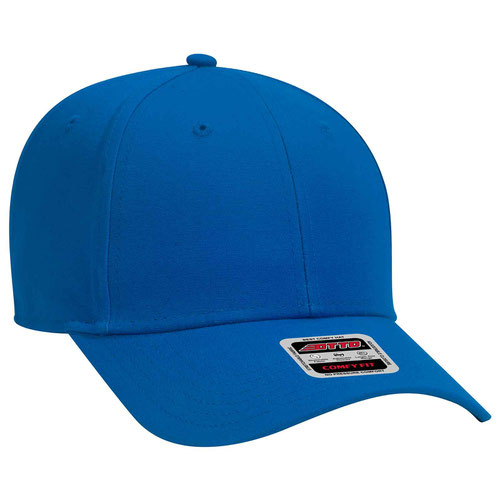 6 Panel Low Profile Baseball Cap Hat Style:19-1277